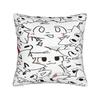 Living Room Decor Boykisser Silly Cat Pillowcase Merch  Pillow Covers Zipper Multiple Sizes
