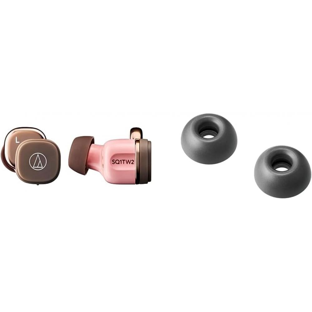

Беспроводные наушники Audio Technica Ath Sq1tw2 Pbw Earbuds At Er500 Medium Body+High Performance Earbuds Medium Pink Brown