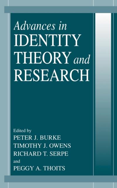 The Advances In Identity Theory and Research Book