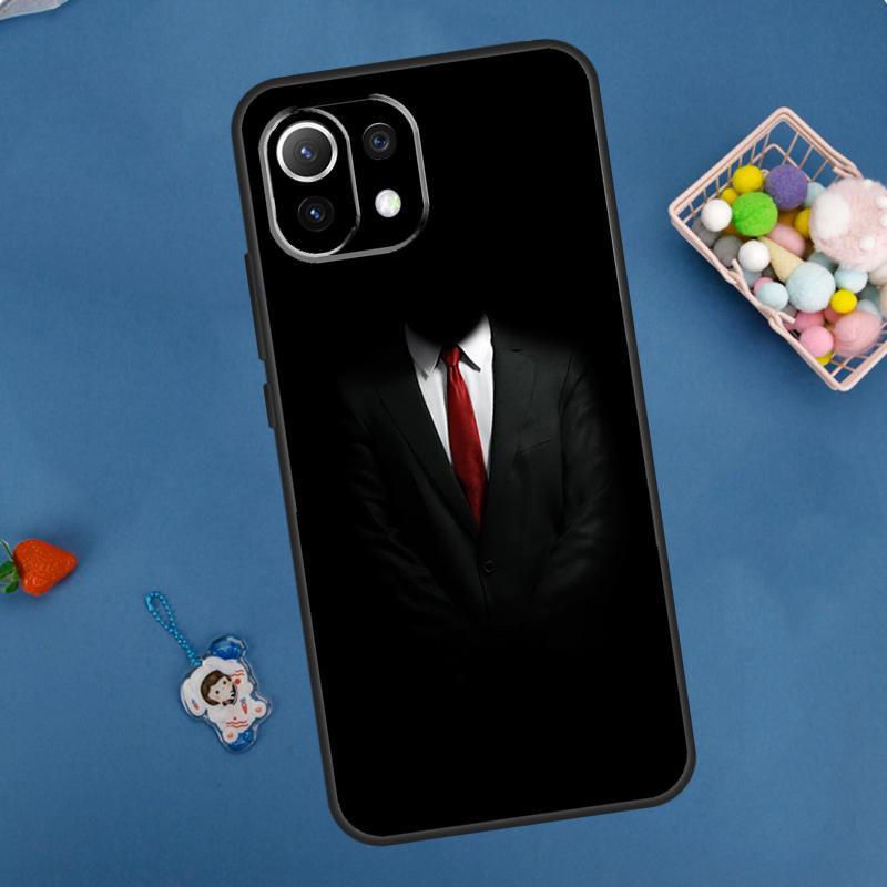 Man Suit Shirt Tie Case For Xiaomi 15 Ultra 13 14 11T 12T 13T 14T Pro POCO X7 Pro F5 F6 M6 X3 X5 X6 Pro Coque