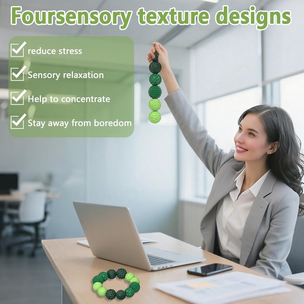 Upgraded Silicone Magneti Balls Fidget Toy Kids Miniature Model Hand Sensory Toy Relax Gadget for Adults and Kid