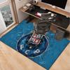Fc Porto Crest Design Carpet, Chair Rug,Rug for Office Bedroom living rooms, Doormat decor Fan Gift Christmas Gift