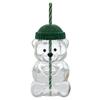 Bear Straw Cup Baby Cute Mug Borosilicate Glass for Coffee Milk Tea Drinks with Lid 20oz
