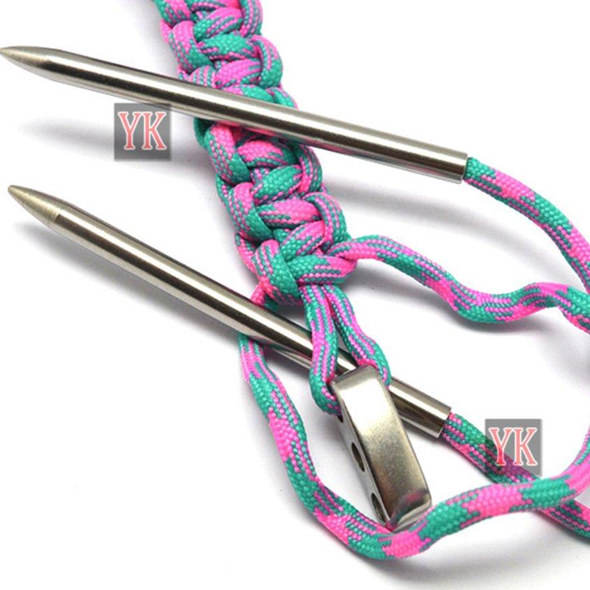 Buy ICOCO LULU Paracord Fids Stitching Weaving Needle Stainless Steel Weaving Needles Tool at