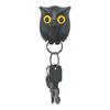 Owl Night Wall Magnetic Key Holder Magnets Hold Keychain Key Hanger Hook Hanging Key Will Open Eyes Home Decoration