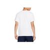 Nike Large Logo Print Crew Neck Casual Short Sleeve T-Shirt Men Tops White DD8406-101