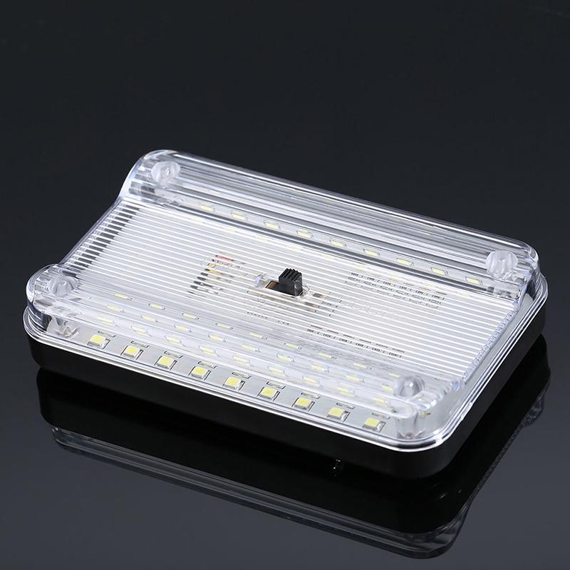 12V 36 Led Car Vehicle Interior Dome Roof Ceiling Reading Trunk Light Lamp White