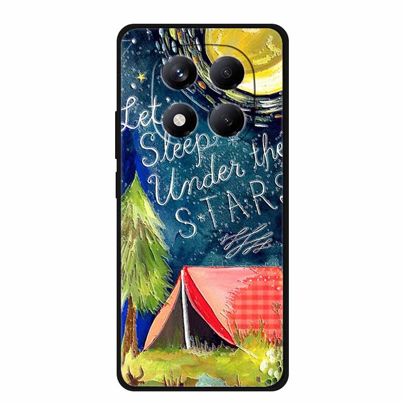 3D Flowers Emboss Fundas For Redmi Note 15 5G (China) Case Soft Silicone Phone Cases For Note 15 5G For China Covers Shell Coque