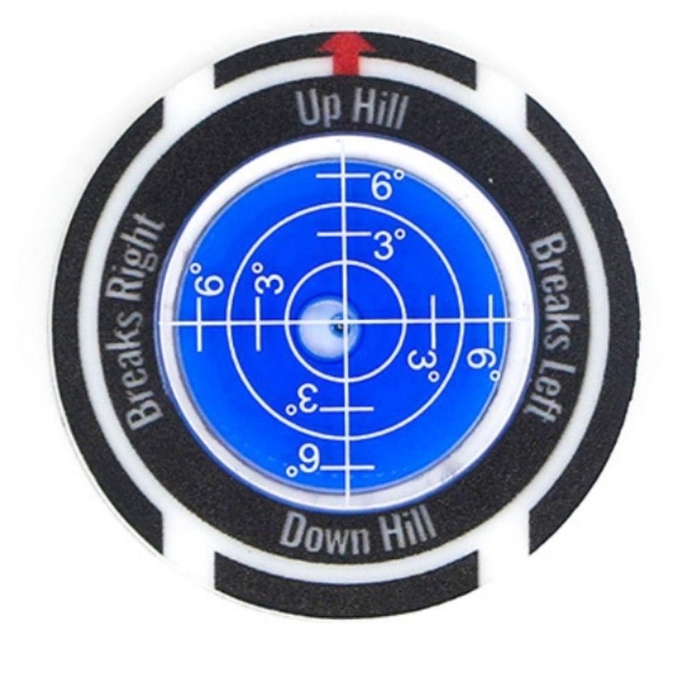 Clear&Transparent Golf Slope Meter Ball Marker Golf Spirit Level Golf Tools Leveler Outdoor Sports