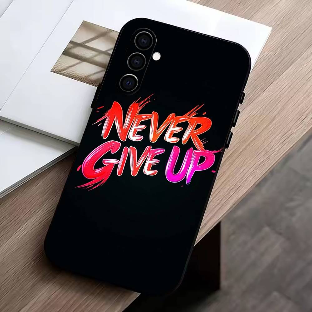 You can do it Phone Case For Samsung Galaxy A73,A72,A71,A70,A53,A52,A51,Soft Silicone Black Cover