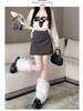 Women's High Waist Irregular Sequin Pleated A-line Skirt - Autumn/Winter 2025 Collection