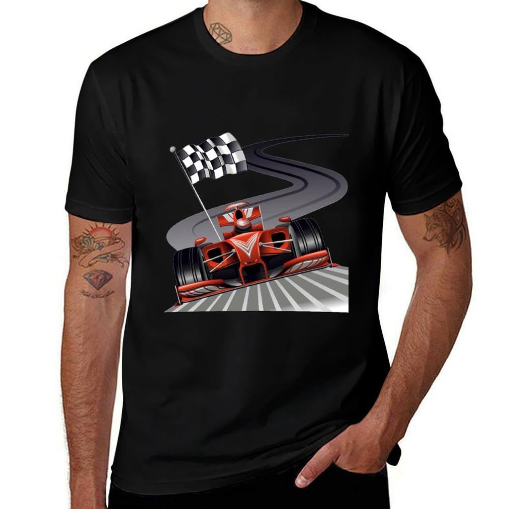 Go Kart Racing Girl Tshirt Streetwear Print Tee Shirt