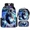 Spell Return Battle School Bag Elementary School Student Animation Backpack Large Capacity Three-piece Set