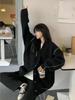 Cardigans Lazy Wind Soft Waxy Sweet College Style Sweater Cardigan Female Student Korean Style Loose Wear Outer Coat