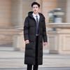 Men's Winter Mid-Length Hooded Padded Jacket
