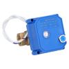Elektrisches Kugelhahn Messing Motorisiert Mini DN15 1/2 Zoll DC12V 3-Draht Setup Zubehör