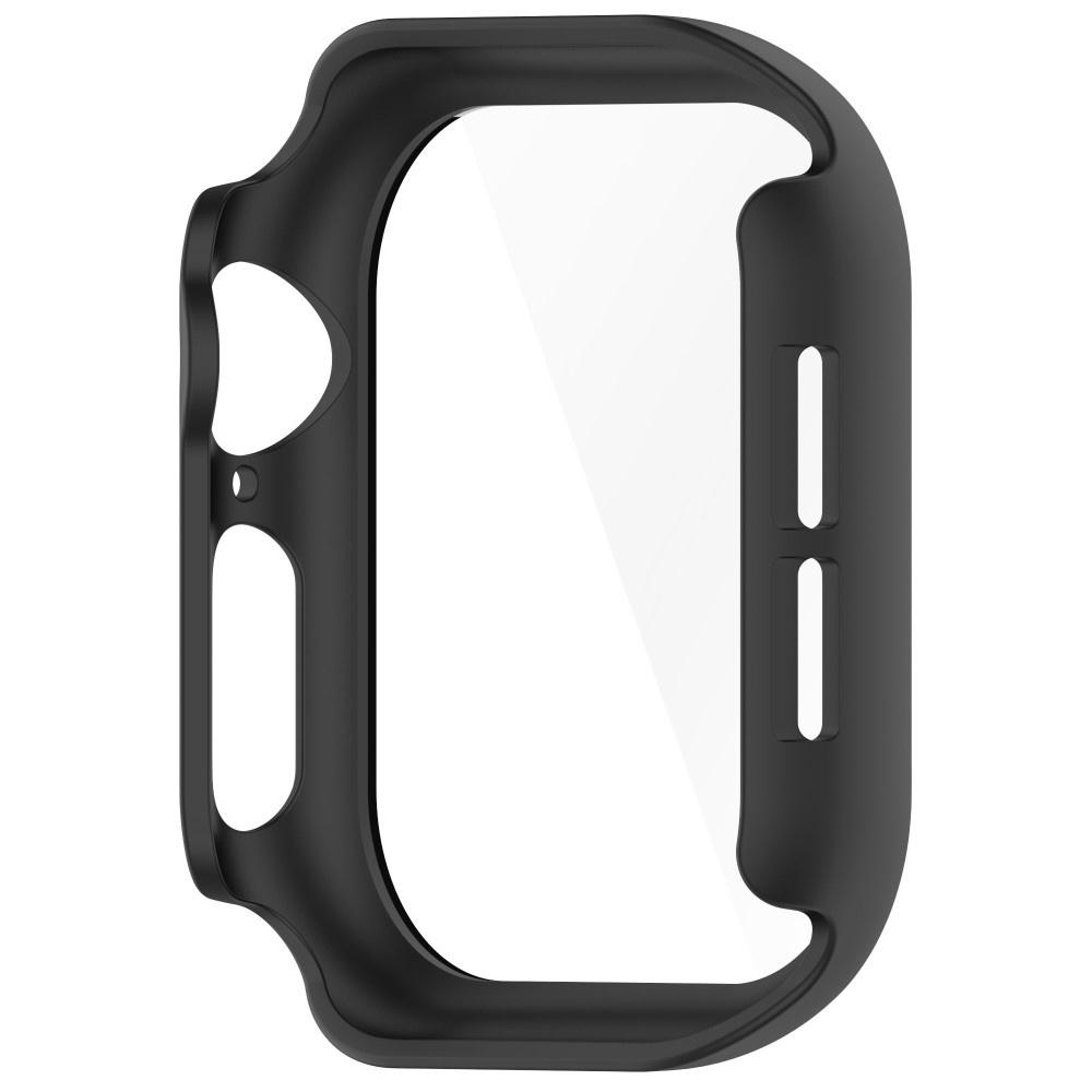2in1 Case + Tempered Glass for Apple Watch 10/11 46MM, Black