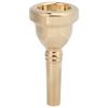 1 2in Horn Mouthpiece Durable Copper Musical Instrument Accessory for Tenor TromboneGold