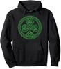 Irish Blessing Celtic Knot 4 Leaf Clover St Patricks Unisex Hooded Sweatshirt
