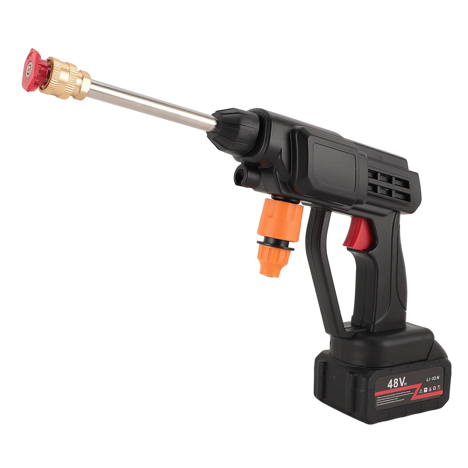 

Беспроводная мойка высокого давления 30 бар, ручная мойка высокого давления на аккумуляторе с 5 метрами US Plug