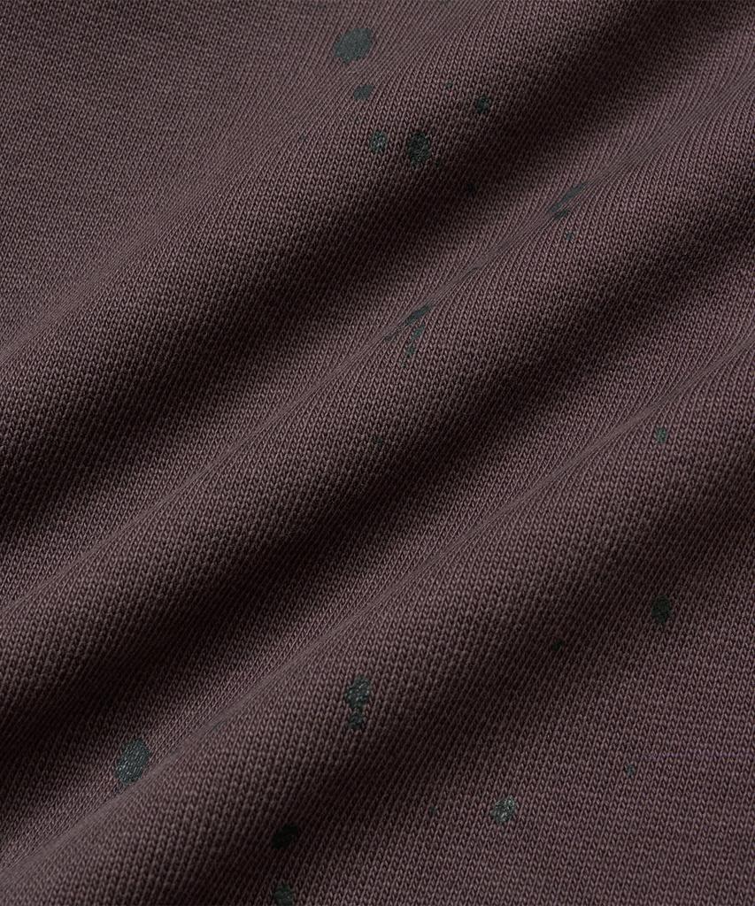 Painted Hoodie - Dark Brown