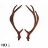 Handmade Brown Simulation Deer Antlers Christmas Decor DIY Cosplay Headband Deer Antlers Simulation Antlers Accessories