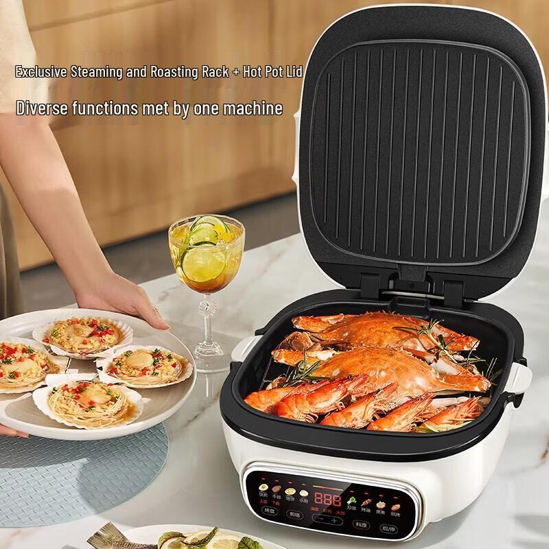 Многофункциональная двусторонняя сковорода Supor