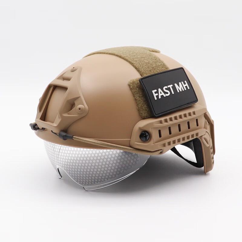 FAST Tactical Helmet MH with Integrated Goggles