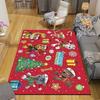 1Pc Christmas Chase Rug Office Carpet Indoor Outdoor Doormat Nonslip Soft And Comfortable Living Room Christmas Halloween Gift D91862