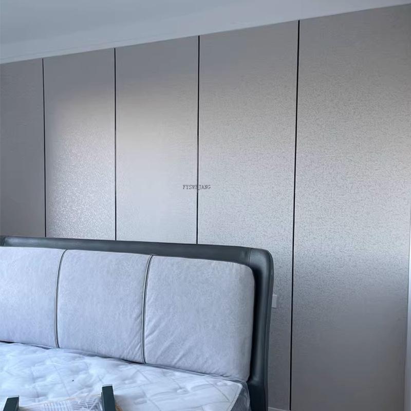 Diatom Mud Wall Sticker Self-Adhesive Worsted Cloth Surface Thickened Waterproof Wall Cloth Bedroom Flexible Soft Bag Wallpaper