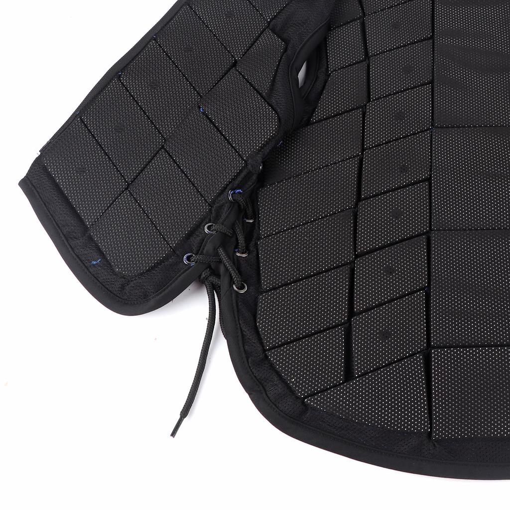 Kids Equestrian Vest Foam Padded Horse Riding Protective Gr Body Protector Blue