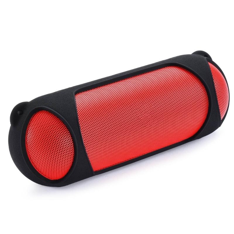Portable Loudspeaker Silicone Case Protective Cover Skin for Dustproof and Shockproof Sleeve with Strap belt