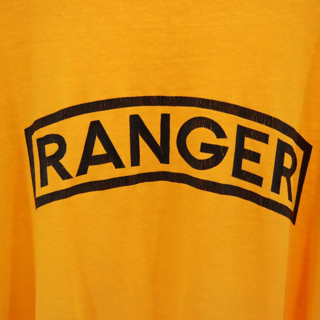 SOFFE 90s Made In USA Old Short Sleeve T-shirt XL Yellow Single Stitch Men's Used