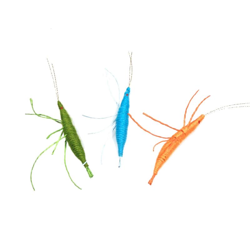 Woolen Prawn Cat Toy Contains Catnip Simulated Insects To Play With And Entertain Cats Chew Toy