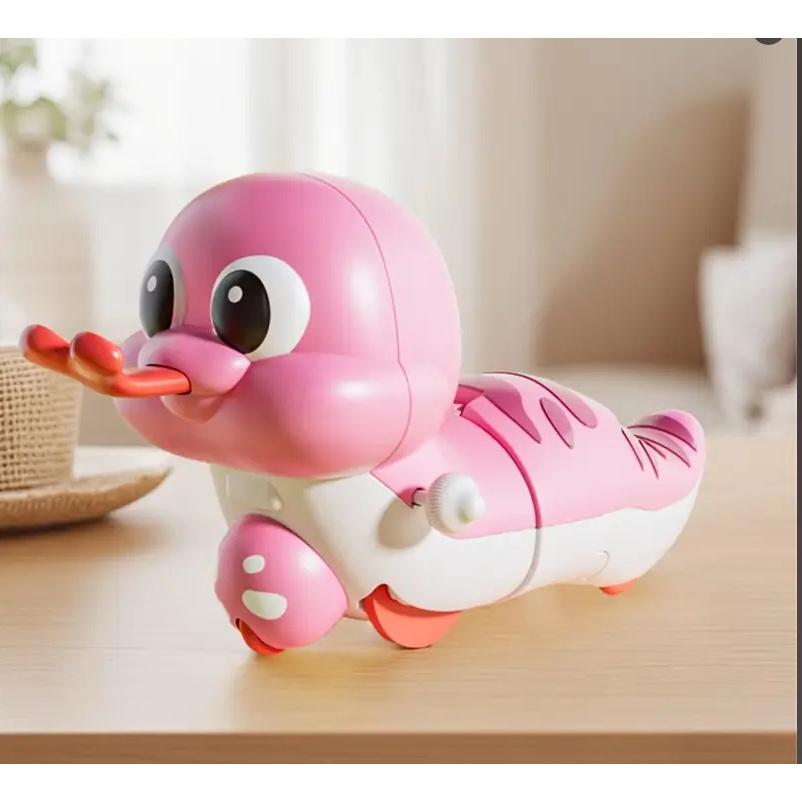 Automatic Crawling Snake Toy Colorful Mechanical Crawling, Fun Action Interactive Learning Toy