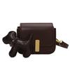 Popular Small Square Bag Versatile Messenger Bag Small Bag Women'S Texture Commuter Shoulder Bag