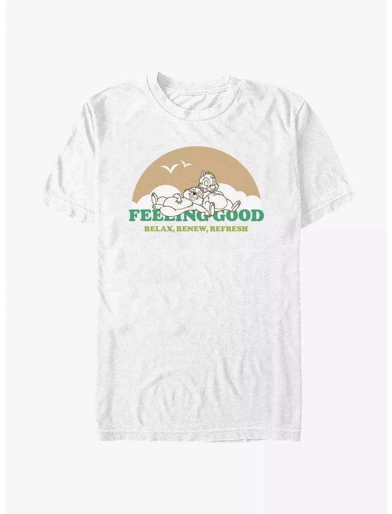Chip N Dale Feeling Good White Tshirt S