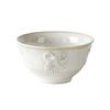 OIMG European Retro Embossed Ceramic Serving Plate