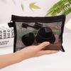 Mesh Cosmetic Bag Travel Storage Makeup Bag Organizer Female Make Up Pouch Portable Small Large Toiletry Beauty Case