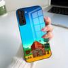 S-Stardew V-Valley Game Phone Case For Samsung S25 S24 FE S23 S22 S21 Plus S20 Ultra Note20Ultra Black Glass Cover