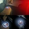 2 Stück LED Kabellose Auto Willkommensleuchten HD Projektorlampe für Xsara Dispatch Saxo Picasso C4 C4L C3 C5 X7 C2 C6 C8 DS3
