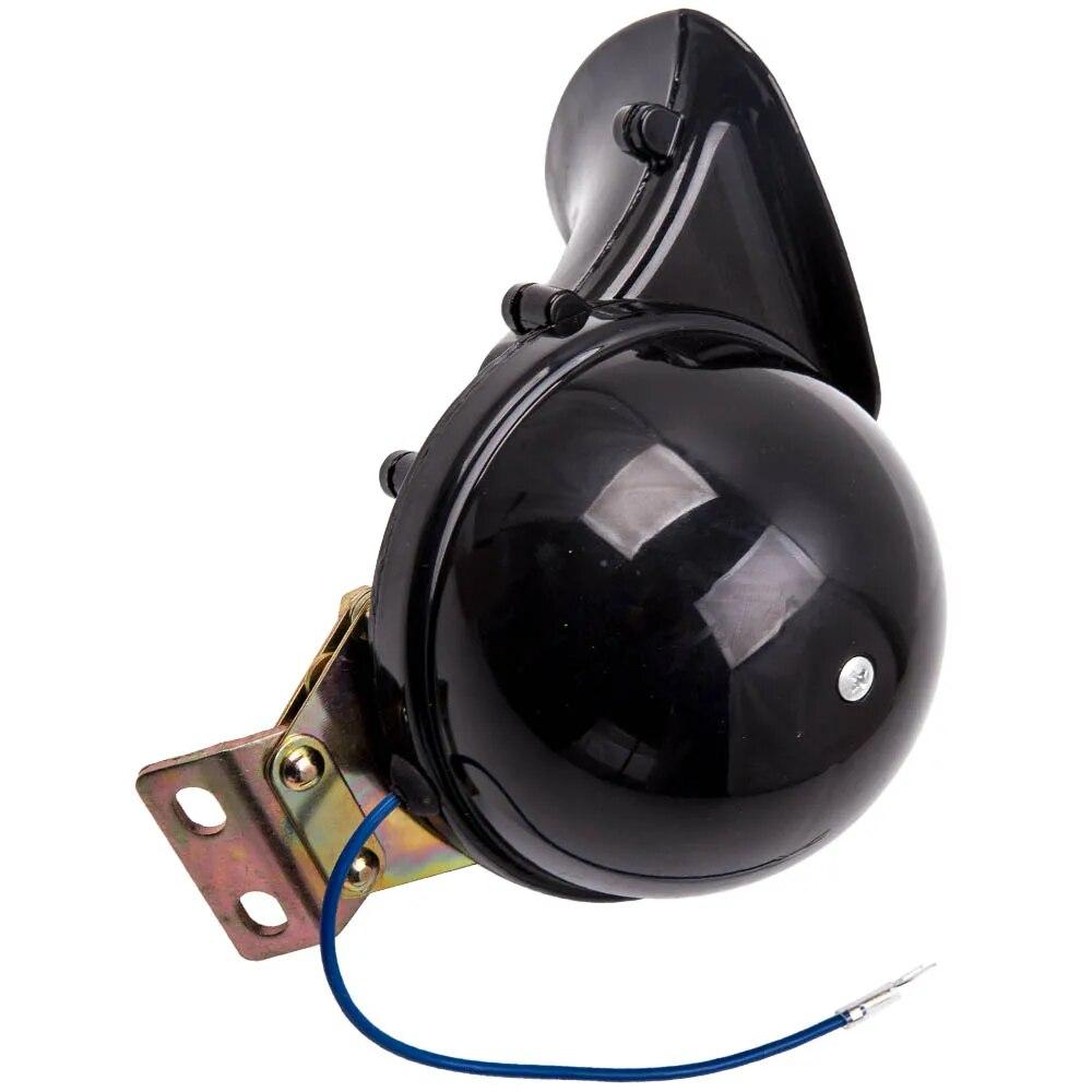 300DB 12V Cars Motorcycle Boat Super Loud Electric Snail Air Horn Trombe Bull Horn Lufthorn Hupe Superlaut for Autos LKW Boote