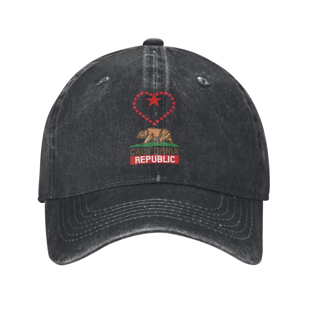 Republic California Baseball Caps Merch For Unisex  Adjustable Trucker Hat