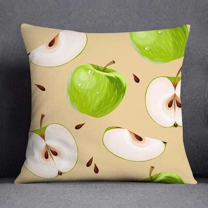 45x45cm Fruit pattern Home Decoration pillowcase Living Room Sofa Seat Office  Cushion  cover