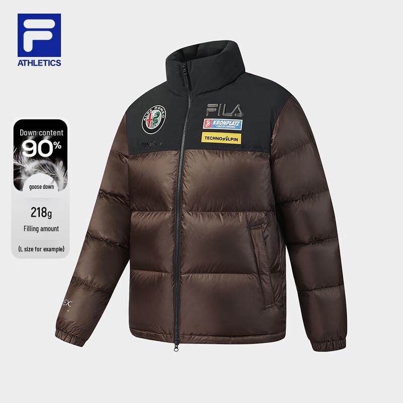FILA Men's Color Block Ski Down Jacket