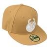 Casquette ajustée new era 59fifty - milwaukee bucks - panama tan - homme
