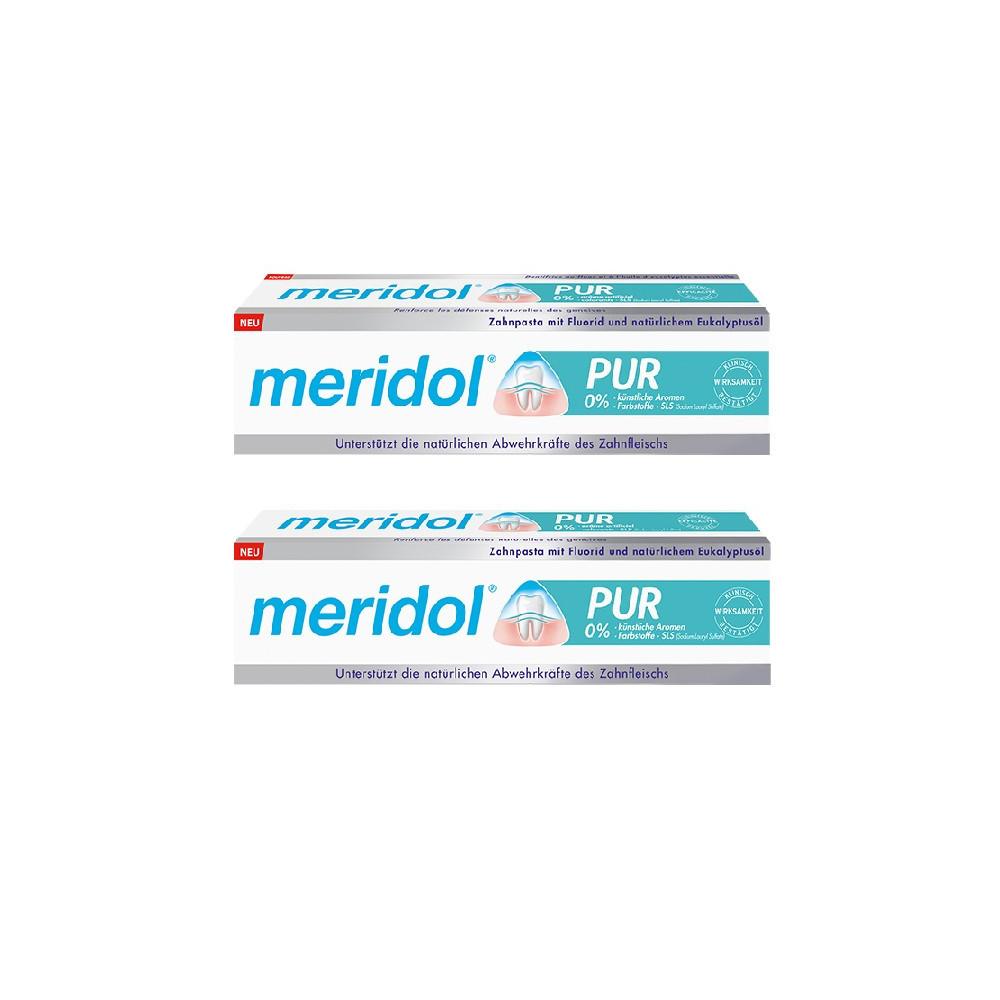 

Набор зубных паст Meridol Pure, 2 шт.