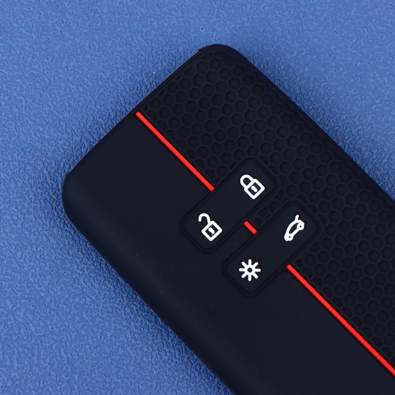 Simple Silicone Remote Car Key Cover Keychain Key Case Car Key Holder Shell For X1 X3 X4 X5 X6 Series Car Key Protector
