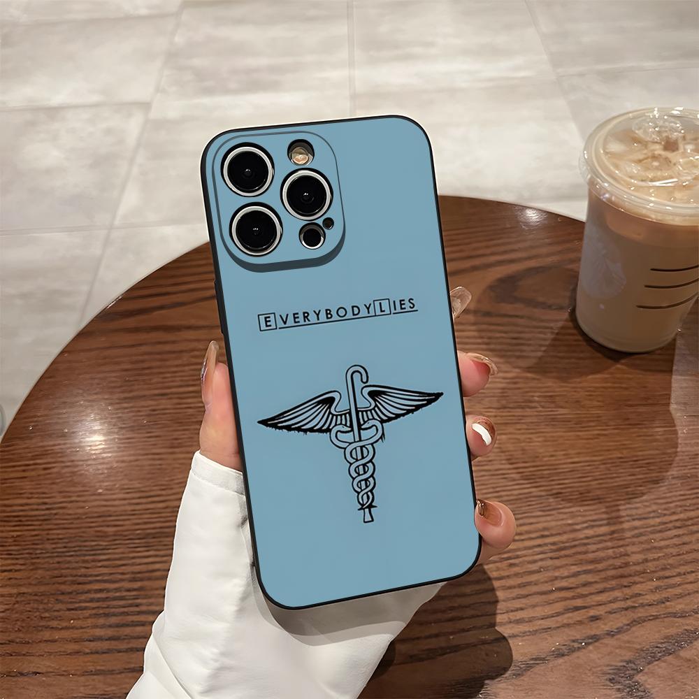 House MD TV Classic Vintage Phone Case For 17 Pro Max Iphone 14 16 Pro Max 12 15 Plus 13 Pro 11 Xr X Xs Back Cover