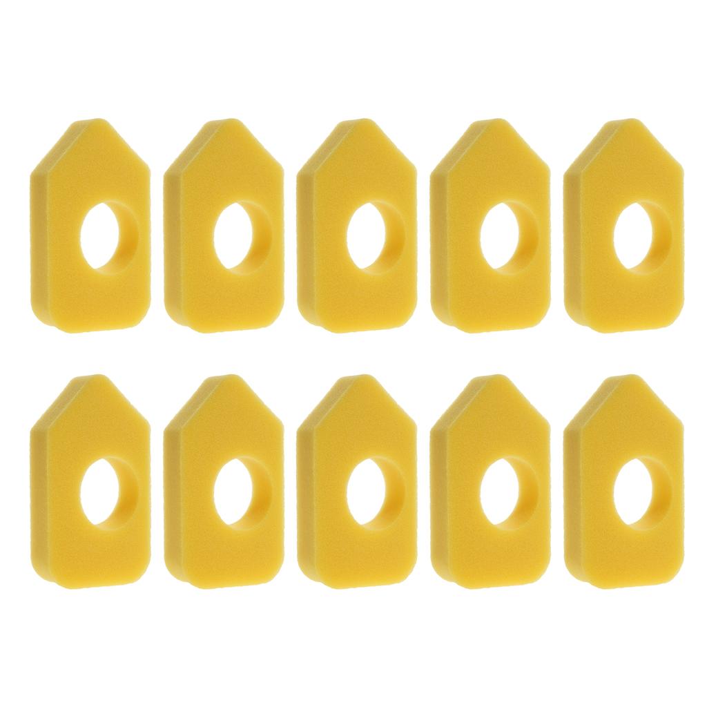 6 Pack Replacement Air Cleaner Foam Filter Sponge Cleaner Element for Lawn Mower Air Filters